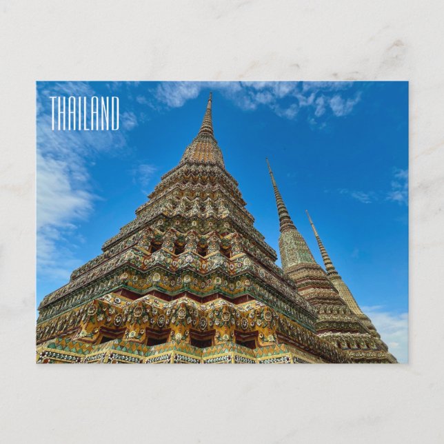 Carte Postale thaïlande wat pho (Devant)