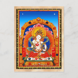 Carte Postale Thangka cool Dragon roi Bodhisattva