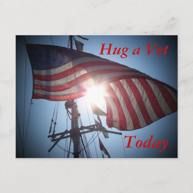 Carte Postale Thank a Vet (Devant)