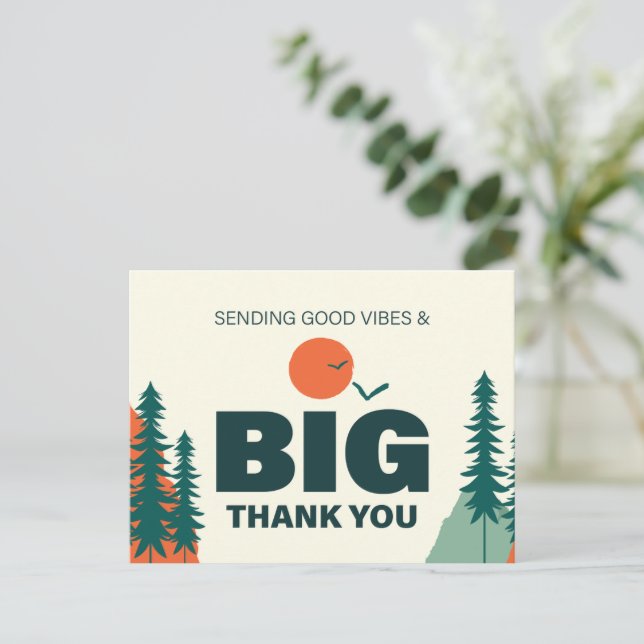 Carte Postale Thanksgiving/Friendsgiving PostCard (Debout devant)