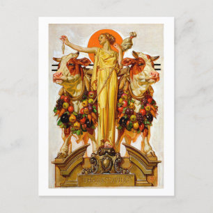Carte Postale Thanksgiving - Leyendecker