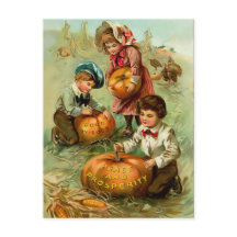 Carte postale Thanksgiving vintage