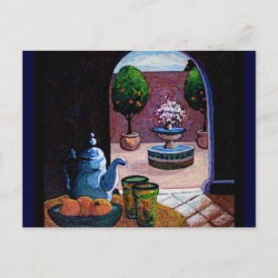 Carte Postale thé à la menthe marocain