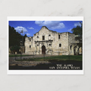 Carte Postale The Alamo Postcard
