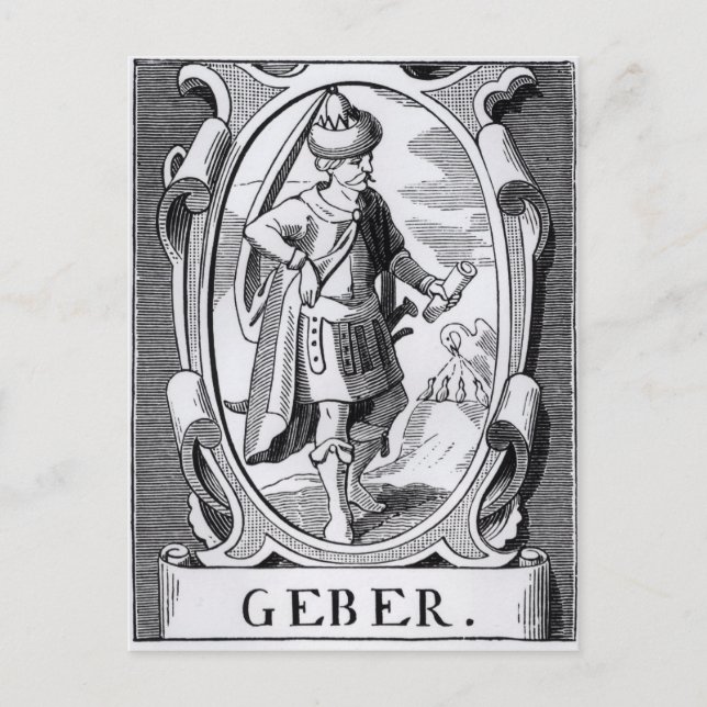 Carte Postale The Alchemist Geber (Devant)