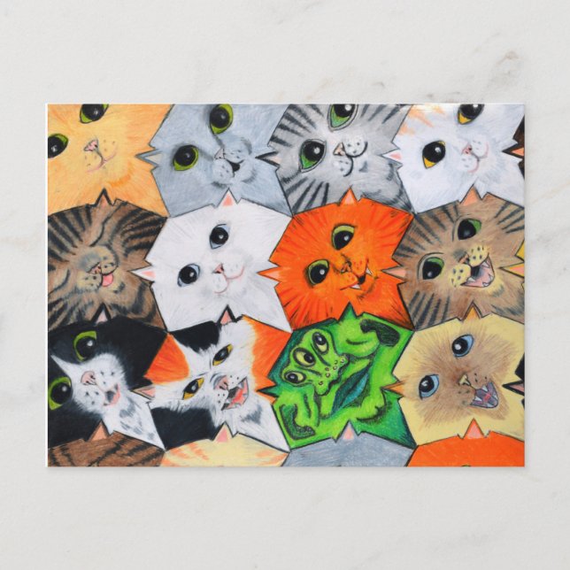 Carte Postale The Alien Among Us Postcard (Devant)