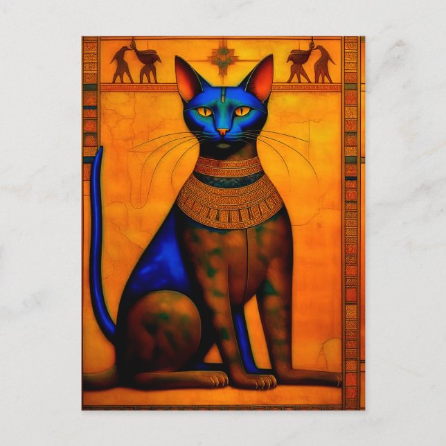 Carte Postale The Ancient Egyptian Cat Bastet (Devant)