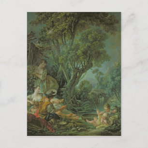 Carte Postale The Angler, 1759