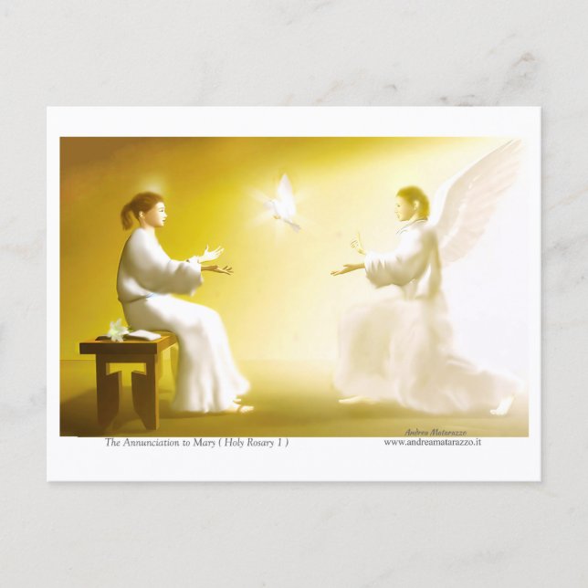 Carte Postale The Annunciation to Mary (Devant)