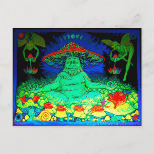 Carte postale Thé aux champignons