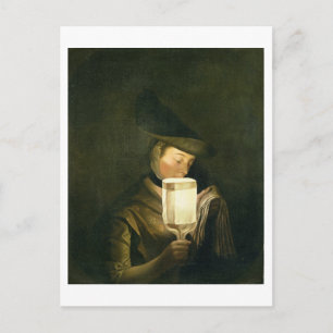 Carte Postale The Ballad Singer, c.1764 (huile sur toile)