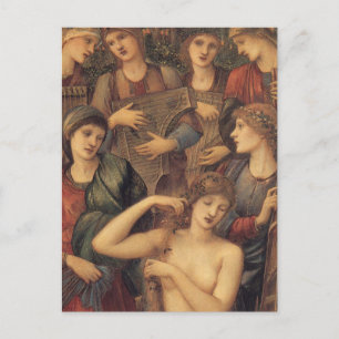 Carte Postale The Bath of Venus by Sir Edward Coley Burne-Jones