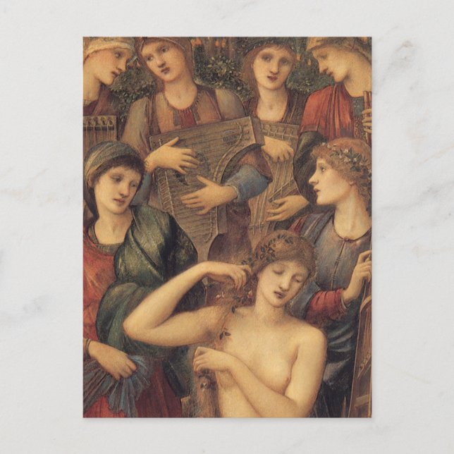 Carte Postale The Bath of Venus by Sir Edward Coley Burne-Jones (Devant)