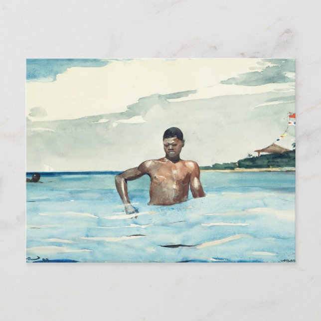 Carte Postale The Bather, 1899 (Devant)