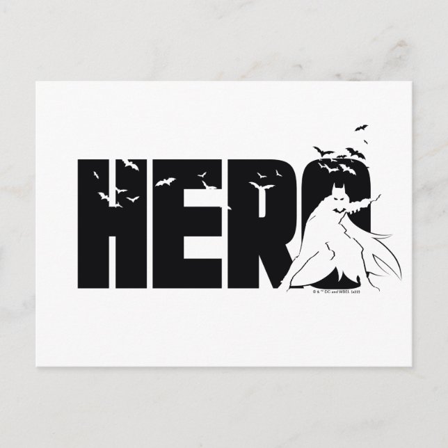 Carte Postale The Batman "Hero" Graphic (Devant)