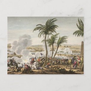 Carte Postale The Battle of the Pyramids, 3 Thermidor, Year 6