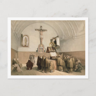 Carte Postale The Bell Ringers at the Oratory of the Capucines,