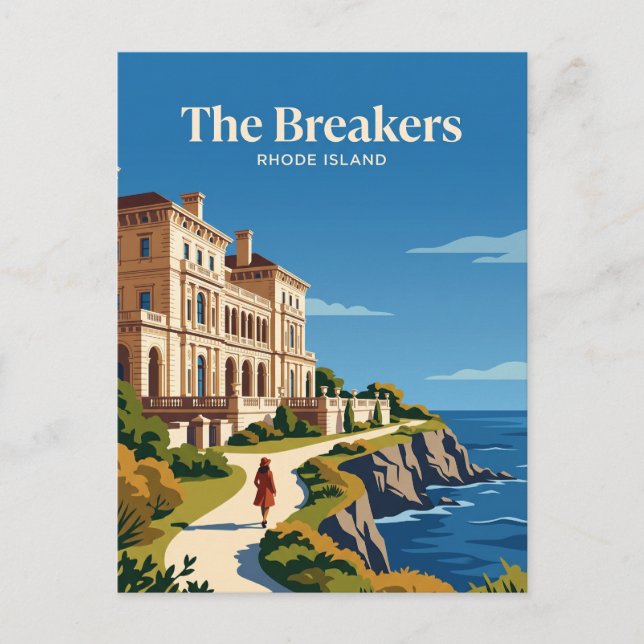 Carte Postale The Breakers USA (Devant)