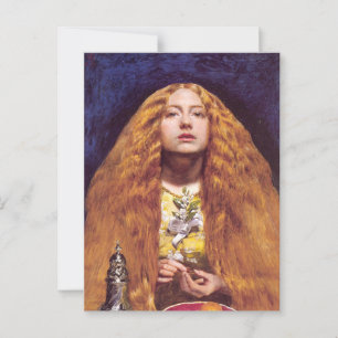 Carte Postale The Bridesmaid, vers 1851 par John Everett Millais