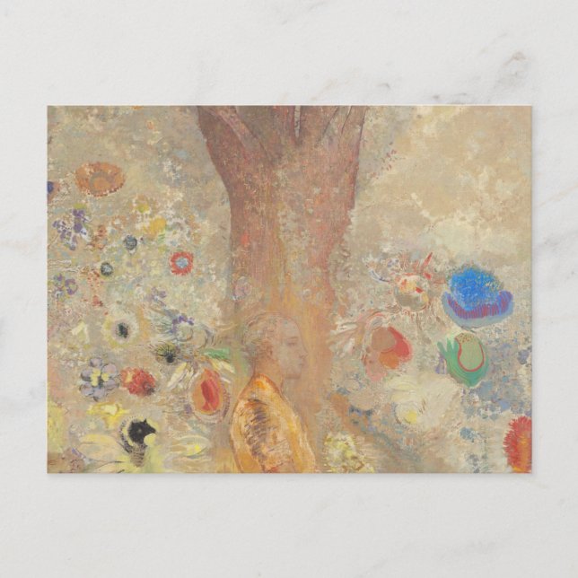 Carte Postale The Buddha by Odilon Redon (Devant)