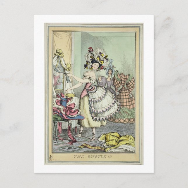 Carte Postale The Bustle, publié par Thomas McLean, Londres (co (Devant)