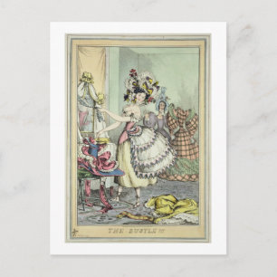 Carte Postale The Bustle, publié par Thomas McLean, Londres (co