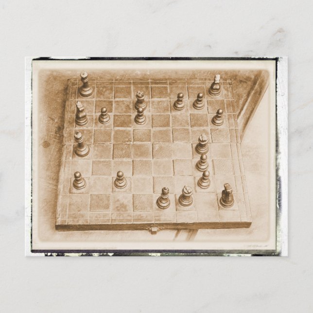 Carte Postale The Chess Game (Devant)