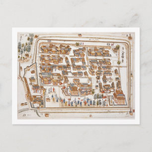 Carte Postale The Chinese Factory in the Street of Teng-chan at