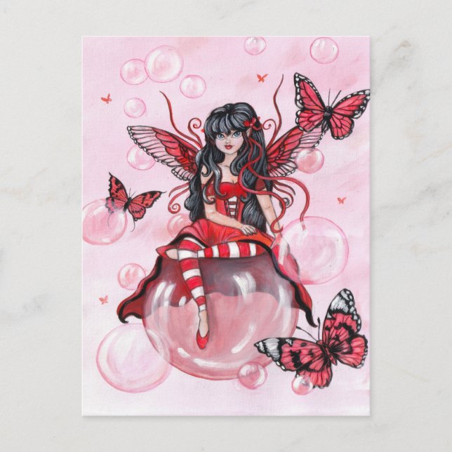 Carte postale "The Crimson Fairy" (Devant)
