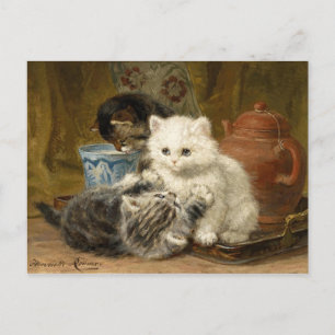 Carte Postale Thé d'après-midi - Ronner-Knip