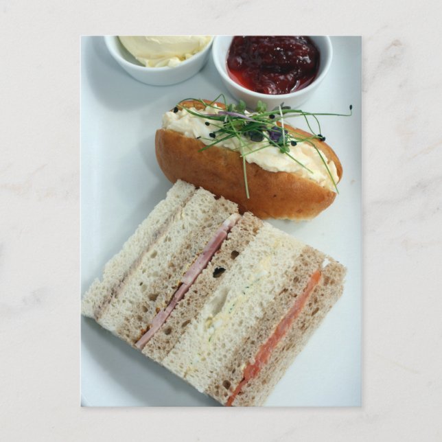 Carte Postale thé de l'après-midi anglais (Devant)