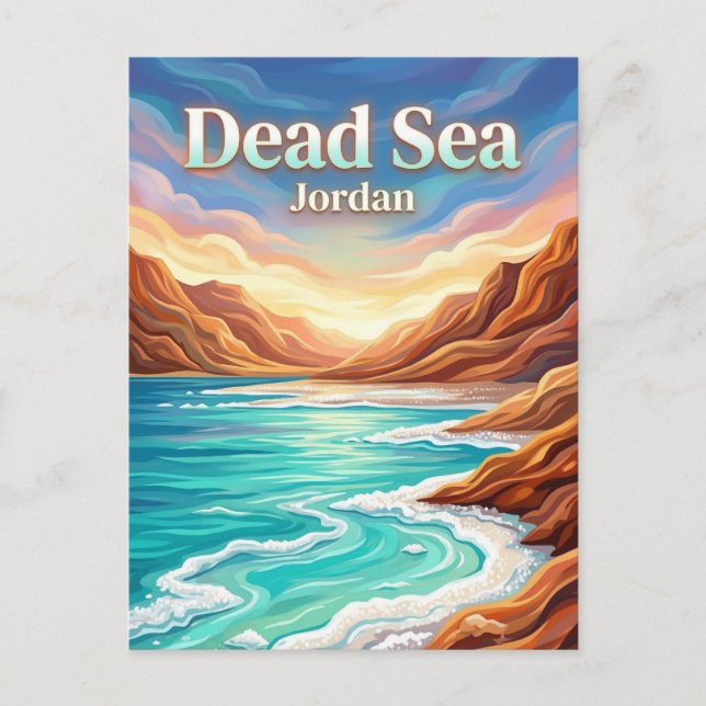 Carte Postale The Dead Sea Jordan (Devant)