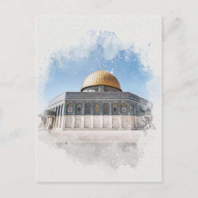 Carte Postale The Dome of the Rock Beautiful Islamic Holy Places (Devant)