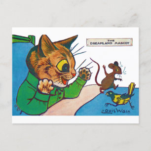 Carte Postale The Dreamland Mascot, Louis Wain