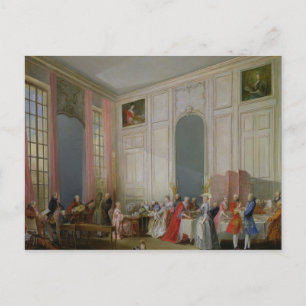 Carte Postale The English Tea and a Society Concert