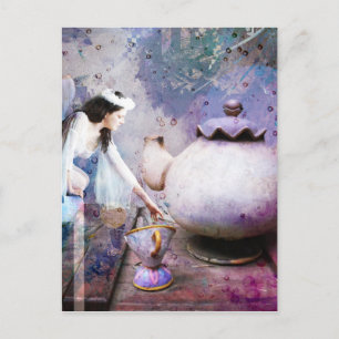 CARTE POSTALE THÉ FAIRY