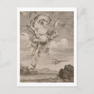 Carte Postale The Fall of Icarus, 1731