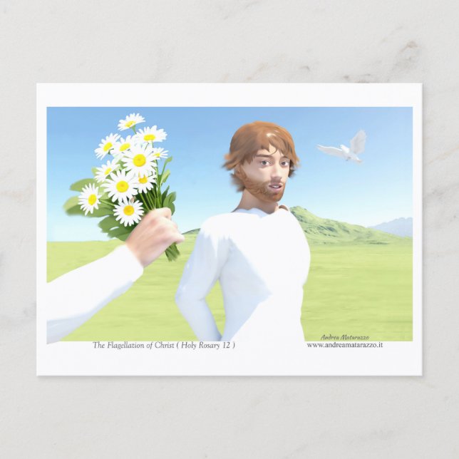 Carte Postale The Flagellation of Christ (Devant)