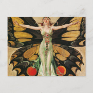 Carte Postale The Flapper, 1922 par Joseph Christian Leyendecker