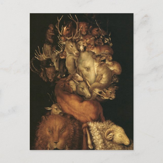Carte Postale The Four Elements : Earth - Giuseppe Arcimboldo (Devant)