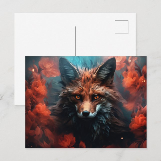 Carte postale The Fox of Fairy Lands: Lost Legends (Devant / Derrière)