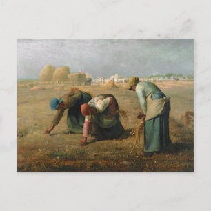 Carte Postale The Gleaners 1857