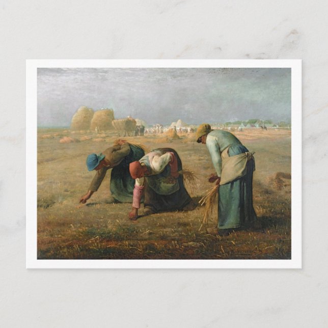 Carte Postale The Gleaners 1857 (Devant)
