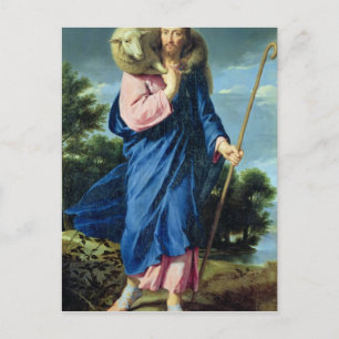 Carte Postale The Good Shepherd, c.1650-60