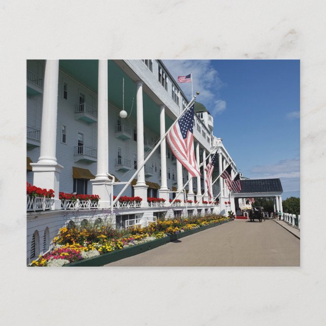 Carte Postale The Grand Hotel on Mackinac Island, Michigan (Devant)