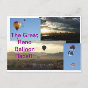 Carte Postale The Great Reno Balloon Race!!!