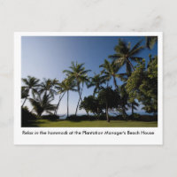 The hammock at the Plantation Manager's House