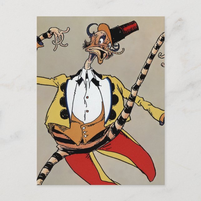 Carte Postale "The HM Woggle-Bug TE" par John R Neill (Devant)