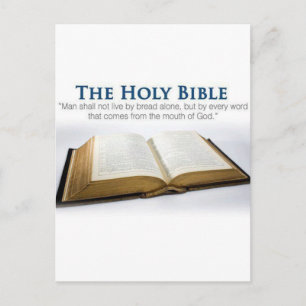 Carte Postale The Holy Bible