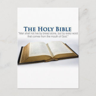 Carte Postale The Holy Bible